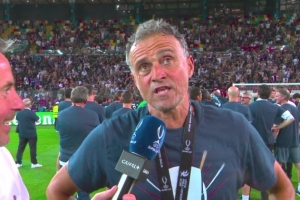 恩里克:热刺准备得更充分 为舍瓦利耶和整个团队感到高兴